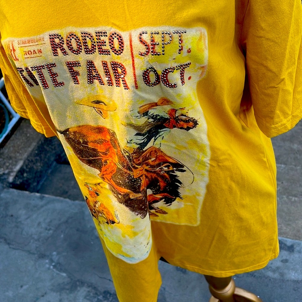 Bling #Rodeo Statefair t-shirts - Picture 2 of 11